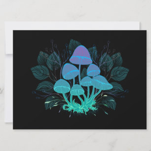 Toadstools em arbustos