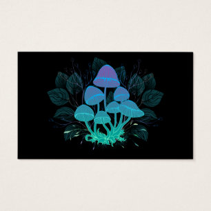 Toadstools em arbustos