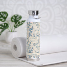 Toalete Francês de Flor Silvestre Azul Vintage Per