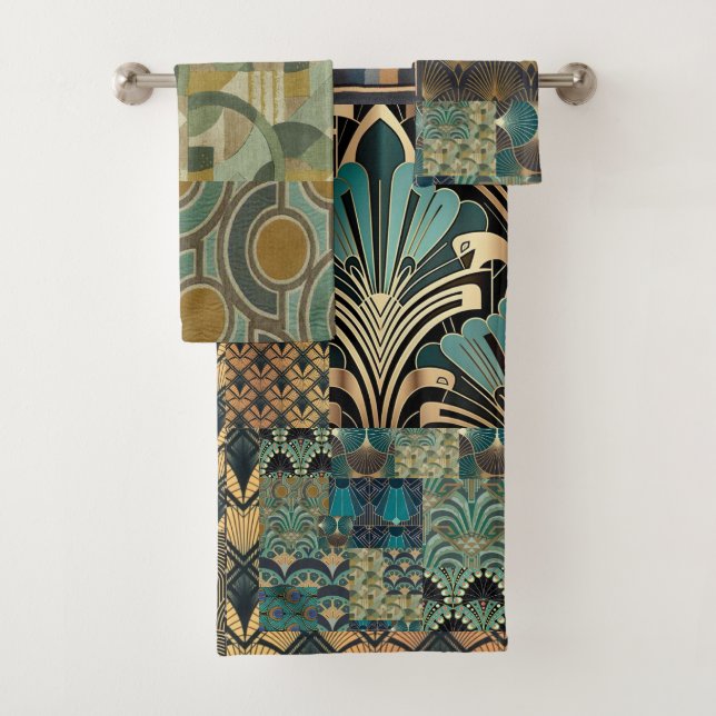 toalha armada com design de arte deco (Insitu)