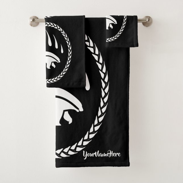 Toalha Bear Bath Conjunto Toalhas Tribais Personal (Insitu)