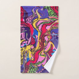 Toalha da Mão Impressa "Febre Selva"