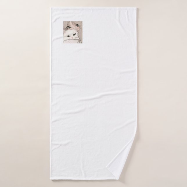 Toalha de anime (Toalha de Banho)