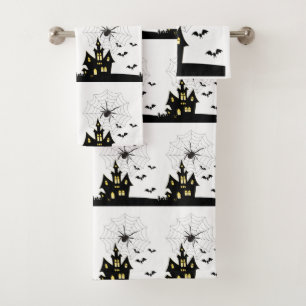 Toalha de Banheiro Define Halloween, Aranha