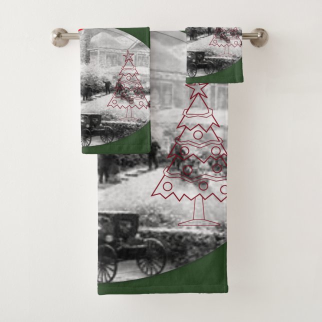 Toalha de Banheiro Define Natal (Insitu)