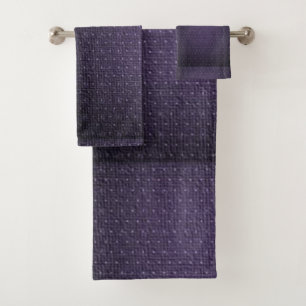 Toalha de Banheiro Define Roxo
