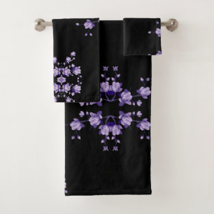 Toalha de Banheiro Floral