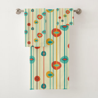 Toalha de Banheiro Moderna do Médio Século