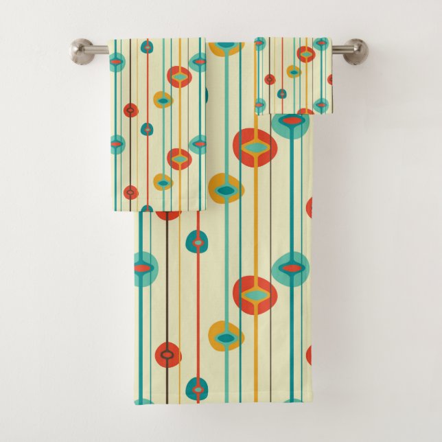 Toalha de Banheiro Moderna do Médio Século (Insitu)