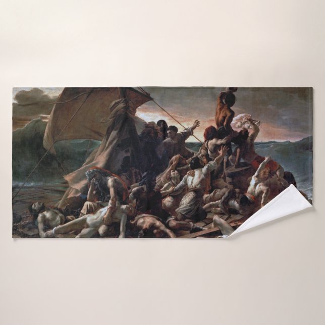 Toalha De Banho A Arca da Medusa, Theodore Gericault (Toalha de Banho)