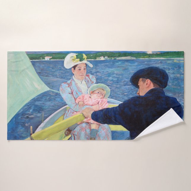 Toalha De Banho A Festa Barco, Mary Cassatt (Toalha de Banho)