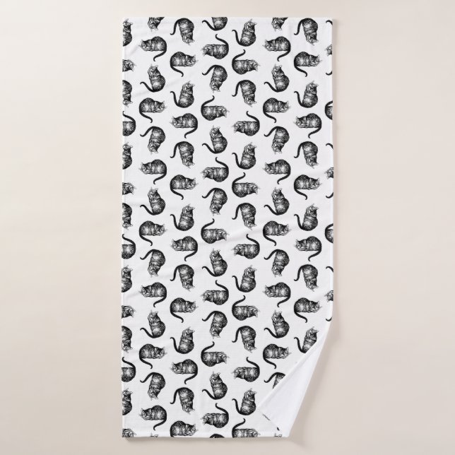 Toalha De Banho A Gata de Cheshire Alice no País das Maravilhas CO (Toalha de Banho)