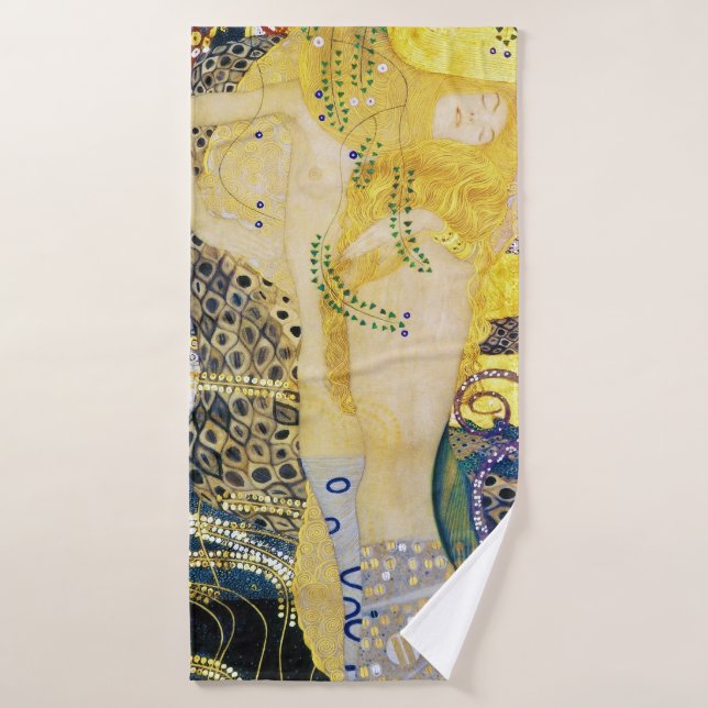 Toalha De Banho A Hidra, Gustav Klimt (Toalha de Banho)