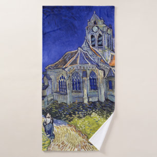Toalha De Banho A Igreja em Auvers, Van Gogh