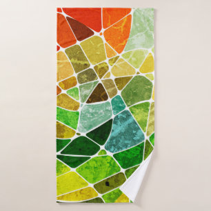Toalha De Banho abstract geometric grunge backgroundpattern,grunge