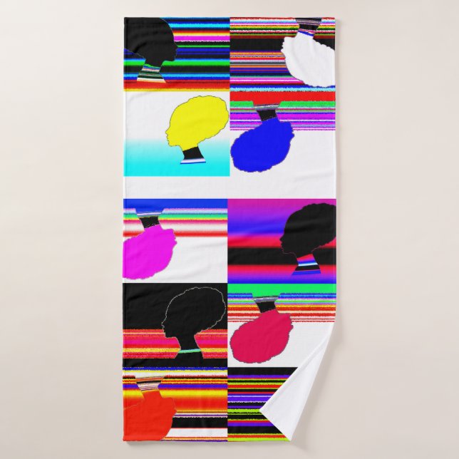 Toalha De Banho Afro Pop Towel (Toalha de Banho)