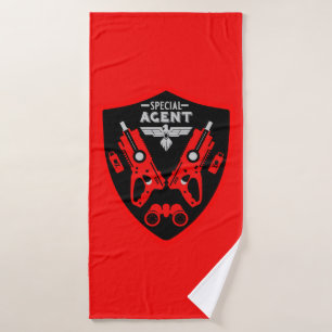 Toalha De Banho Agente Especial Kid