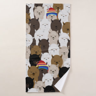 Toalha De Banho Alpacas Bath Towel