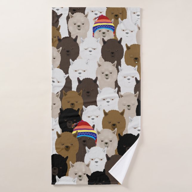 Toalha De Banho Alpacas Bath Towel (Toalha de Banho)