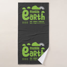 Toalha De Banho Alterações climáticas | Poluição por carbono | Açã