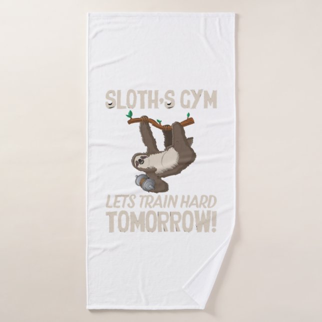 Toalha De Banho Amanhã, duro de trem (Toalha de Banho)