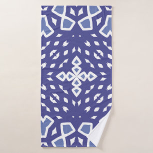 Toalha De Banho Antiguamente cerâmica azulejo portuguesa. Design o