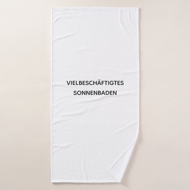 TOALHA DE BANHO ARTE E DESIGN TOWEL (Toalha de Banho)