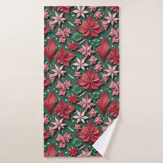 Toalha De Banho Artesanato natalino 12 - Bath Towel (Toalha de Banho)