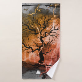 Toalha De Banho árvore fantasma
