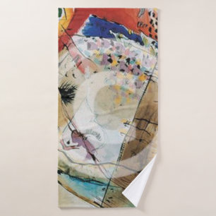 Toalha De Banho Aves Exóticas, 1915 por Wassily Kandinsky