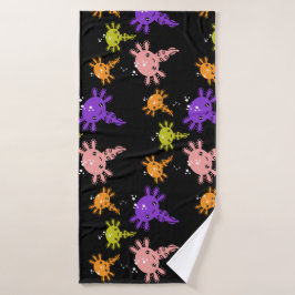 Toalha De Banho Axaotl Salamander Kids Gift