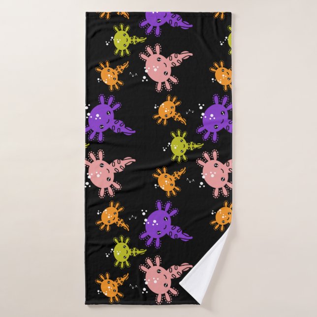 Toalha De Banho Axaotl Salamander Kids Gift (Toalha de Banho)