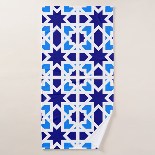 Toalha De Banho Azulejos Andaluzes 6 (Toalha de Banho)