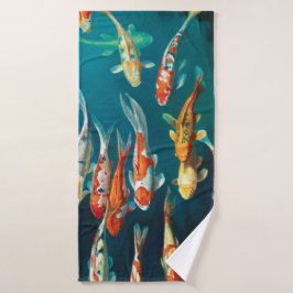 Toalha De Banho Balé Koi -