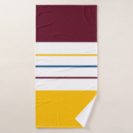 Toalha De Banho Bandas de amora de amora autóctone