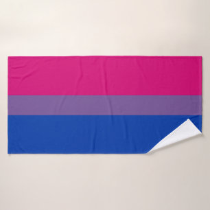 Toalha De Banho Bandeira do Orgulho Bissexual