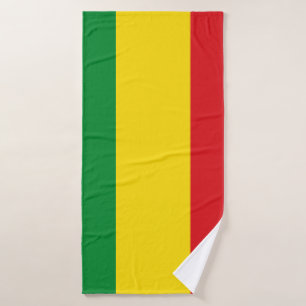 Toalha De Banho Bandeira Rastafári Rasta Etíope