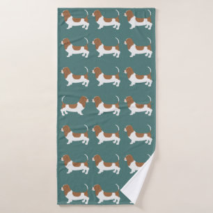 Toalha De Banho Bandeja do Hound Bath Basset