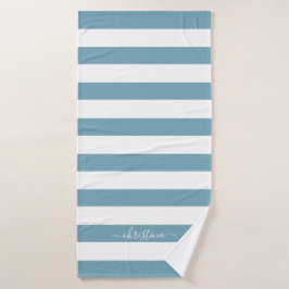 Toalha De Banho Banheira Branca de Pó Personalizada Elegante