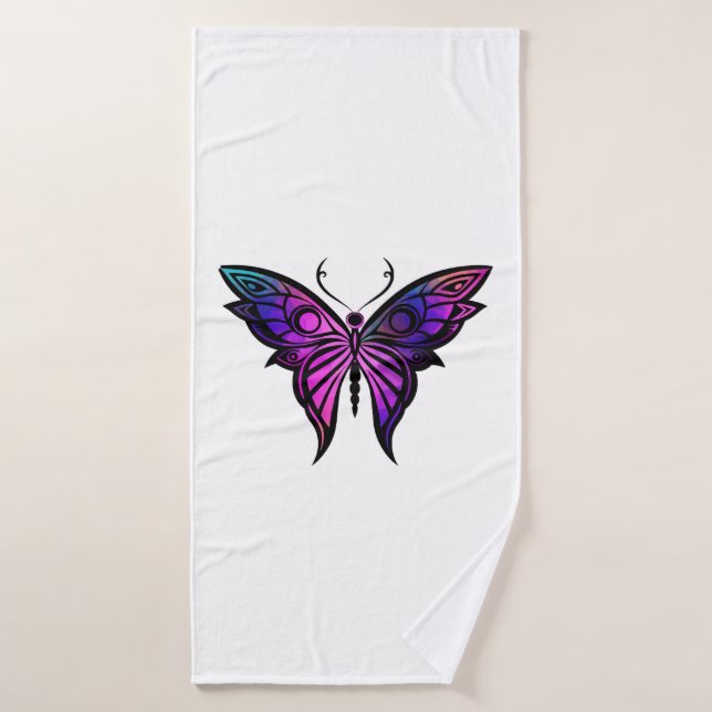 Toalha de Banho (Bath Towel) Borboleta Mística (Toalha de Banho)