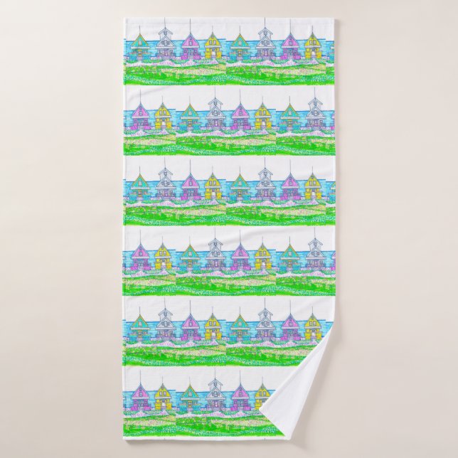 Toalha De Banho Beach Cottage Bright Bath Towel (Toalha de Banho)