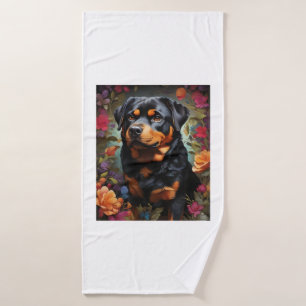 Toalha De Banho Black Labrador, Black Win, The Enchanting Tale of