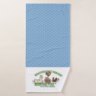Toalha De Banho Blue Dewdrop Whatever Floats Your Boat Towel