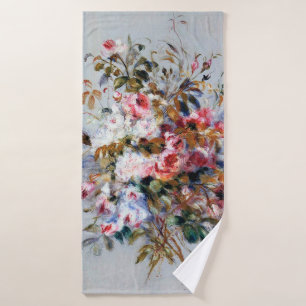 Toalha De Banho Buquê de Rosas, Renoir