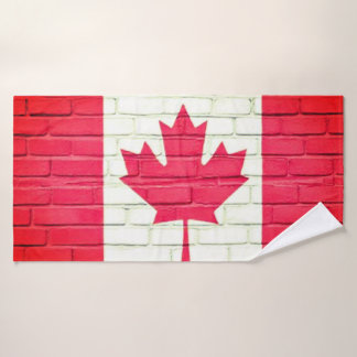 TOALHA DE BANHO CANADA BRICK FLAG 
