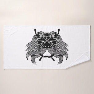 Toalha De Banho Capacete de demônio