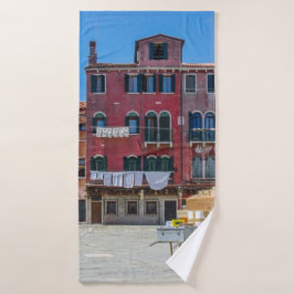 Toalha De Banho Carrinho com caixas em Veneza