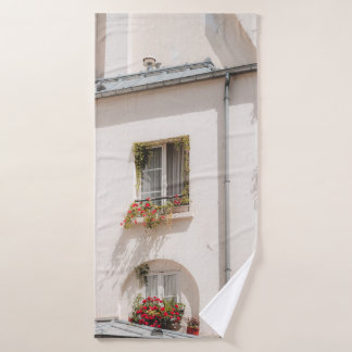 TOALHA DE BANHO CASA CONCRETA BRANCA E MARAVILHA