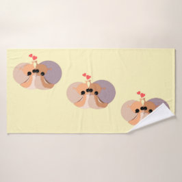 Toalha De Banho Casal Snail Bath Totod - Escolha a cor