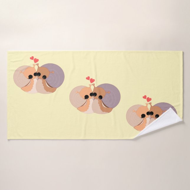 Toalha De Banho Casal Snail Bath Totod - Escolha a cor (Toalha de Banho)